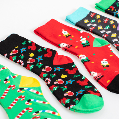 Women's Christmas Socks 5 / pack - Underwear