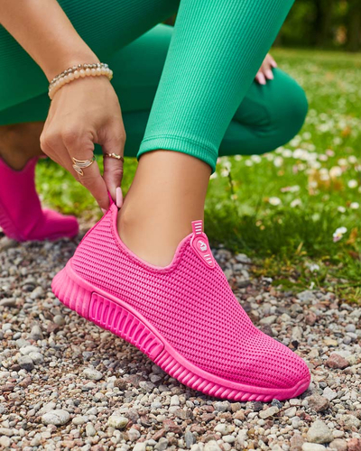 Black women's slip-on sports shoes Banila - Footwear