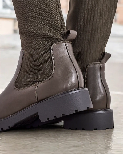 Женские сапоги без шнуровки Royalfashion Bifonus