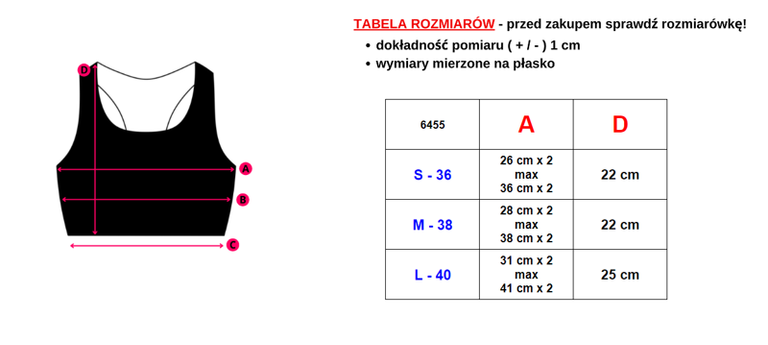 Children's black sports bra - Underwear