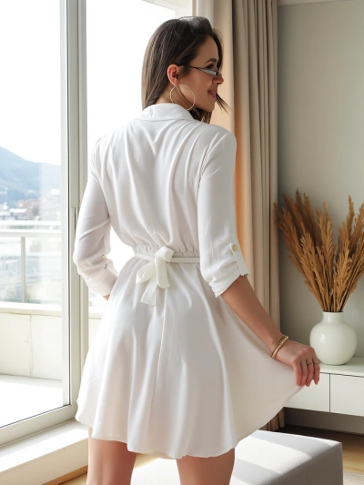 Royalfashion Elegants sieviešu ceļgala garuma kleita