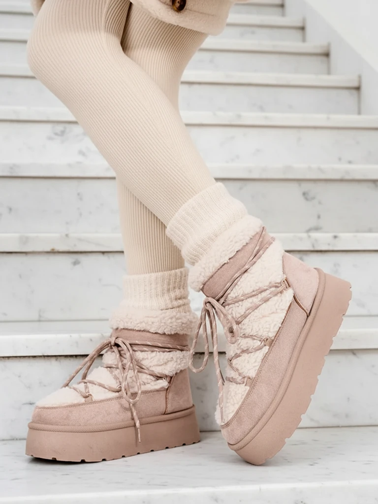 Royalfashion Women's lace-up snow boots Evonie