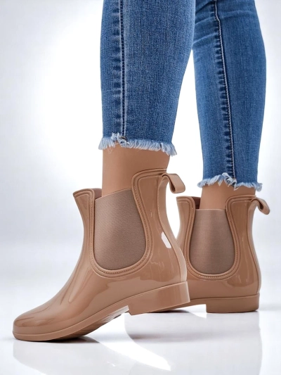 Royalfashion Sieviešu lakotas gumijas zābaki Seris