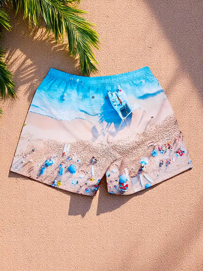 Royalfashion Мужские спортивные шорты с защитной сеткой