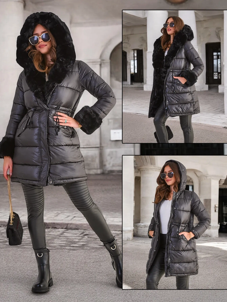 Royalfashion Garš sieviešu jaka