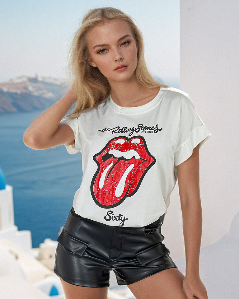 Royalfashion Sieviešu krekliņš ar apdruku