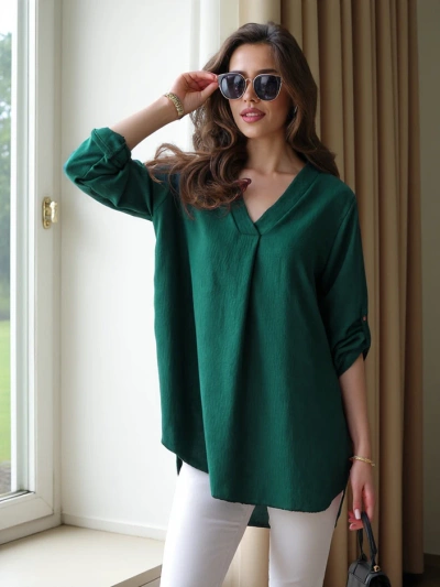 Royalfashion Long women's oversized shirt