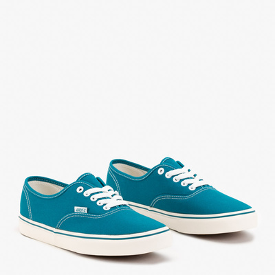 Turquoise men's lace-up sneakers Okilet - Footwear