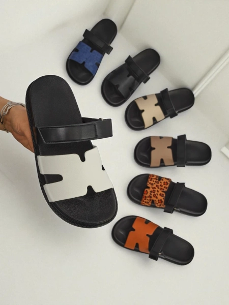 Royalfashion Женские сандалии из экокожи FlexiComfi