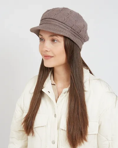 Royal fashion Women's beret with visor