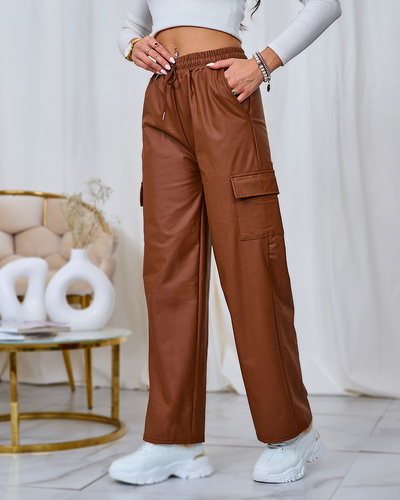 Royalfashion Women's combat pants in brown