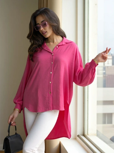 Royalfashion Long women's oversized shirt