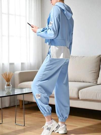 Royalfashion Women's cotton set with a shirt insert