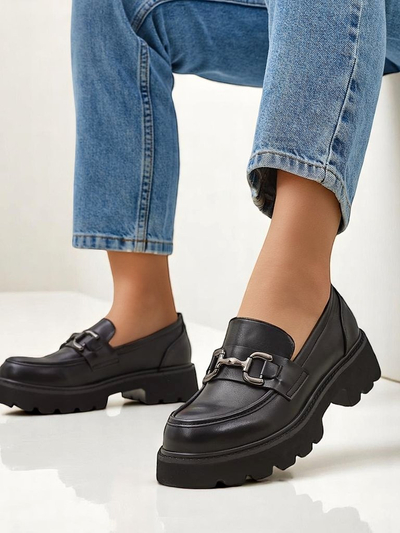 Royalfashion Женские лоферы на толстой подошве Rouetta