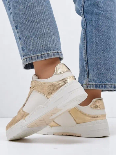 Спортивные кроссовки Royalfashion для женщин на толстой подошве Золотой час
