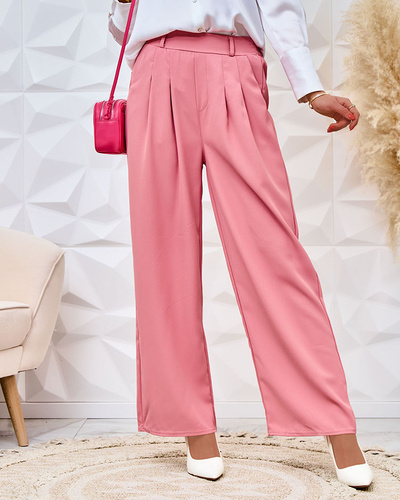 Royalfashion Women's wide fabric pants