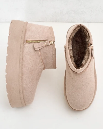 Royalfashion Women's platform snow boots a'la Delgadi