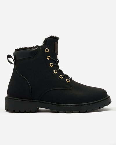 Royalfashion Black men's Effenbe trappers