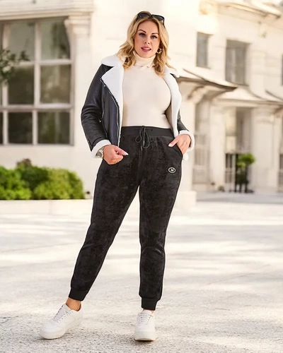 Royalfashion Insulated women's sweatpants PLUS SIZE