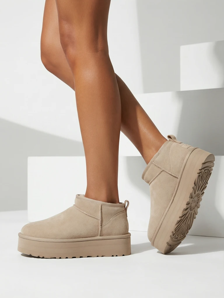 Royalfashion Women's short boots a'la snow boots Ozozi