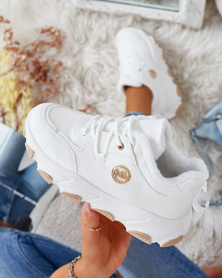 Royalfashion Women's insulated sneakers Caromi