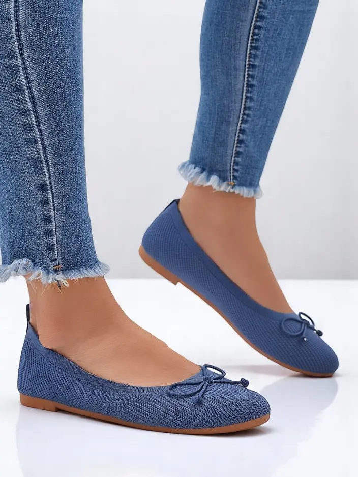 Royalfashion Women's Fabric Ballerinas Magger