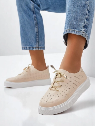 Royalfashion Женские перфорированные спортивные туфли с шнуровкой Vaned