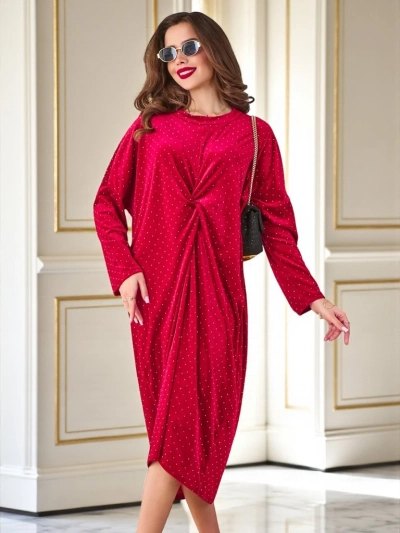 Royalfashion Sieviešu kleita ar savilkumu