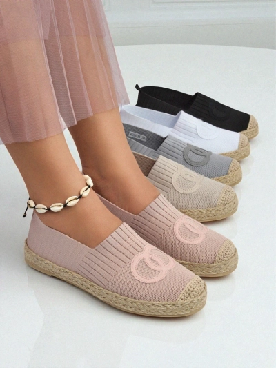 Naiste roosad Theodora espadrillad seemisnahast ökonahast, madalad