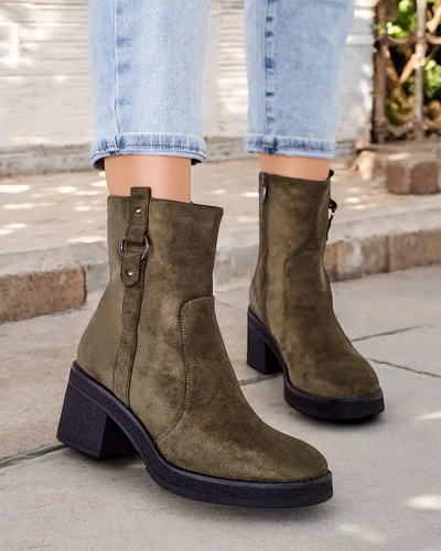 Royalfashion Sieviešu mazuļzābaki uz stieņa Boron