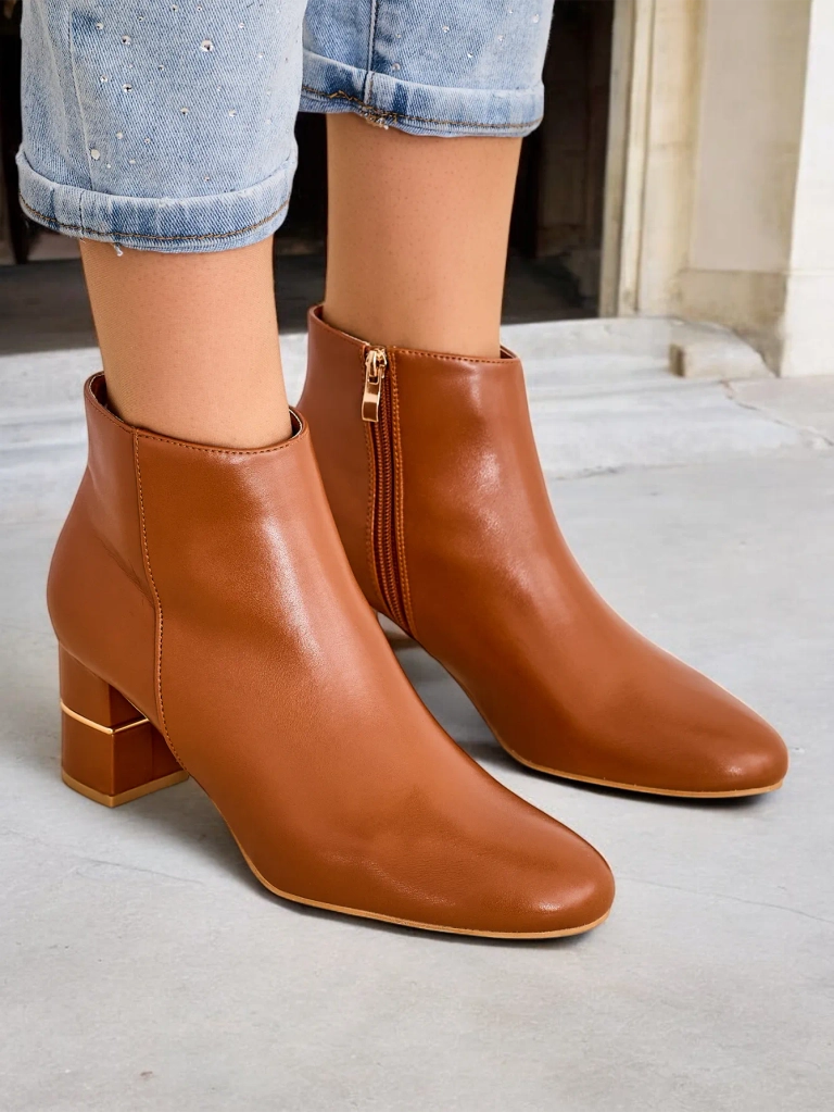 Женские ботинки на молнии Royalfashion Afennor