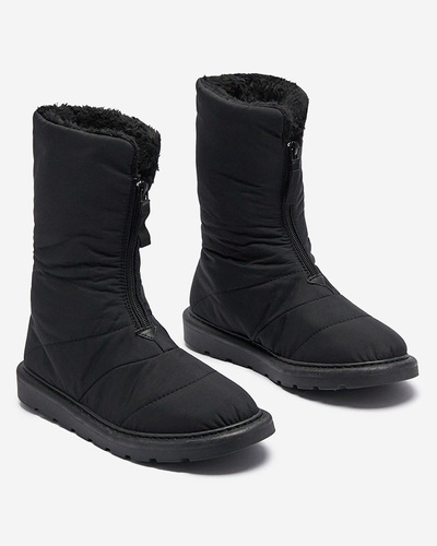 Черные женские ботинки a'la snow boots Tirigga- Footwear