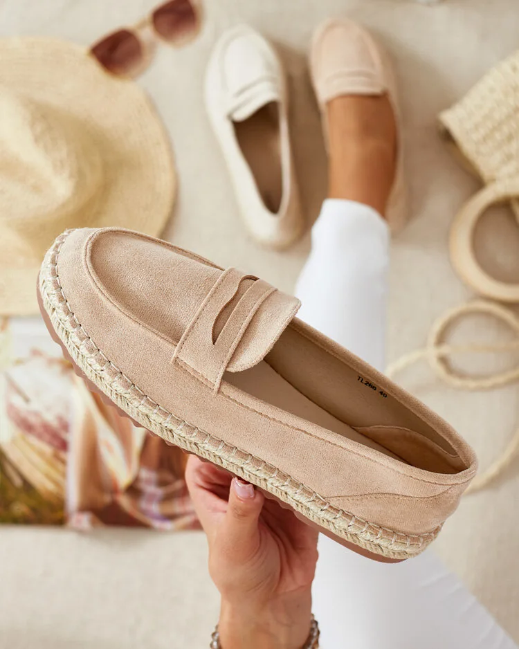 Royalfashion Женские замшевые мокасины eko Monum