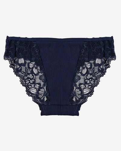 Royalfashion Navy blue women's panties