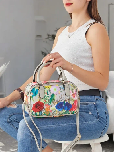 Royalfashion Floral women's handbag type tote