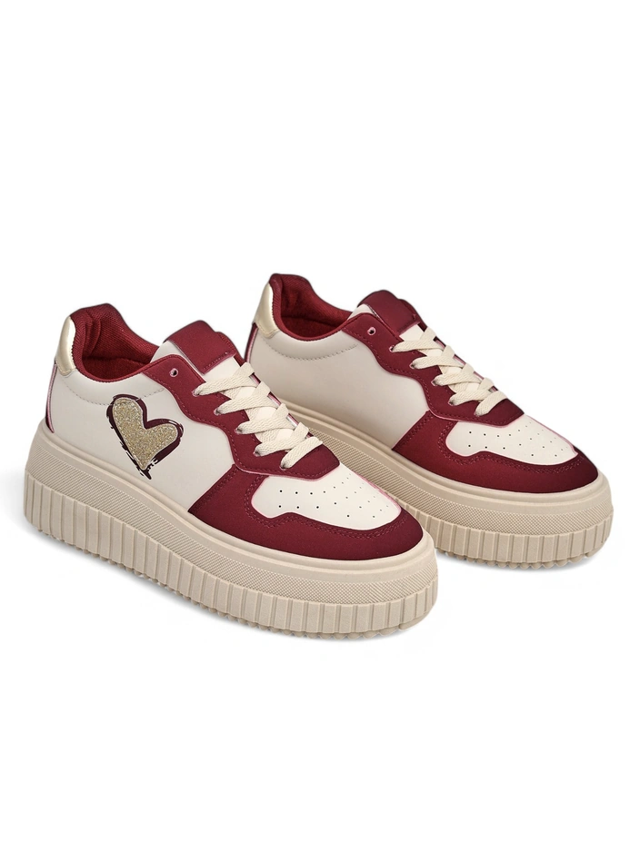 Royalfashion Women's platform sports sneakers Avivat