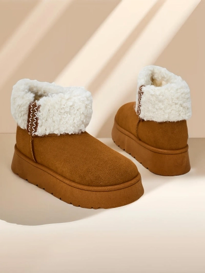 Женские зимние ботинки Royalfashion с мехом Rovvoy