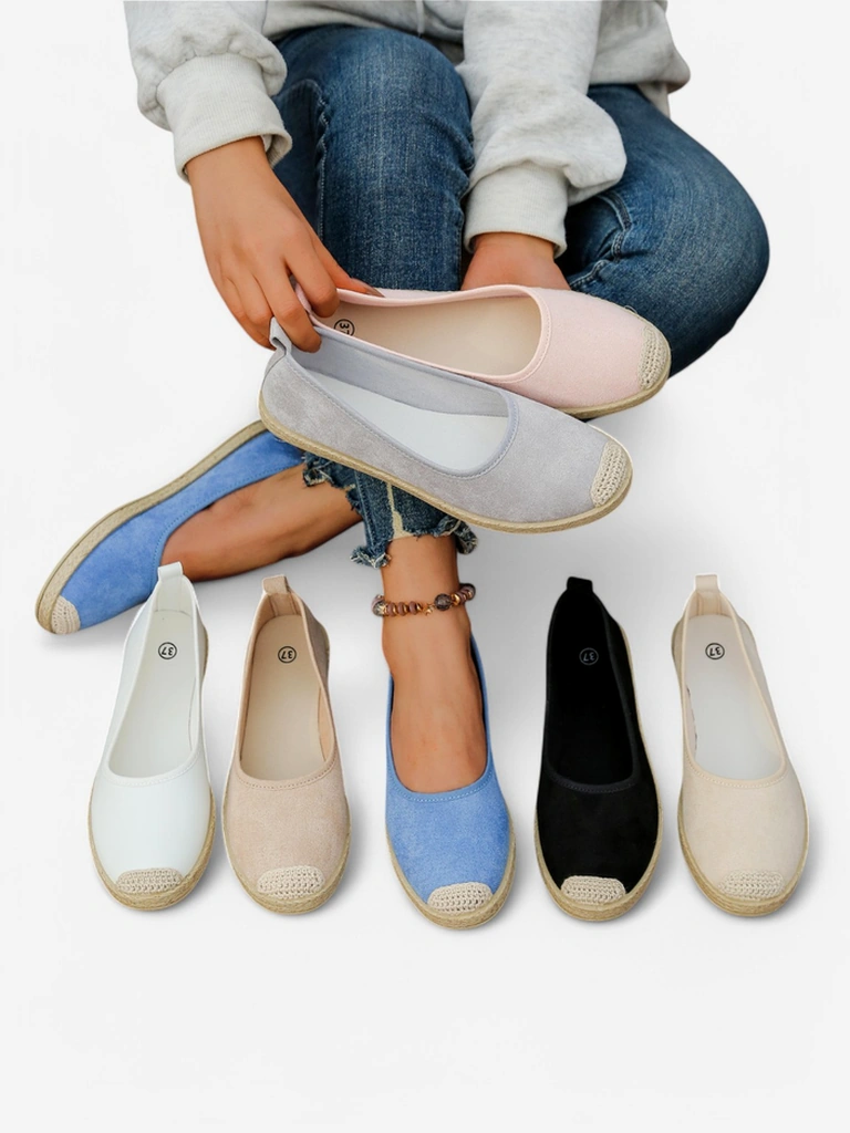 Royalfashion Women's eco-suede espadrilles Aroles