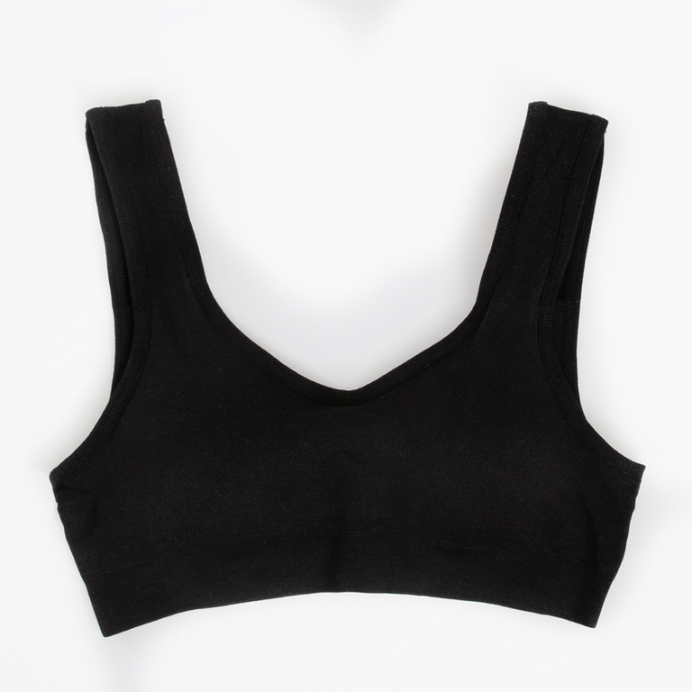 Children's black sports bra - Underwear