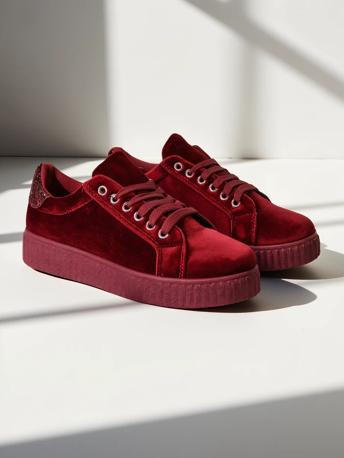 Royalfashion Sieviešu Sneakers a'la Velvet Mixose