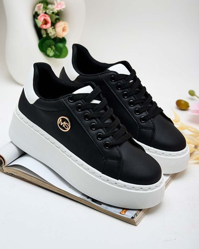 Royalfashion Women's sporty sneakers on a Calomie heel