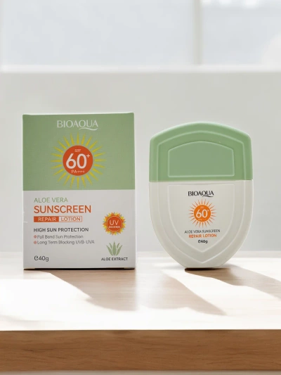 Bioaqua Sunscreen Cream with Aloe Vera 60 SPF 40g