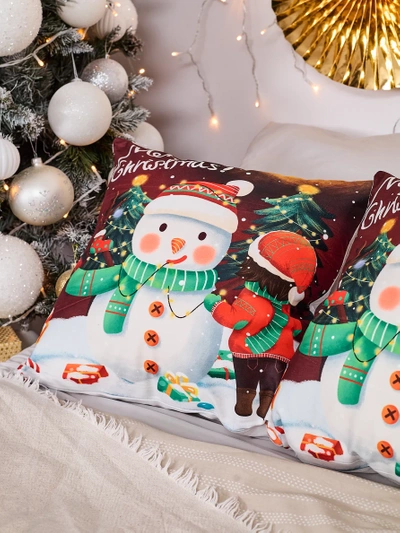 Royalfashion Decorative Christmas cushion cover