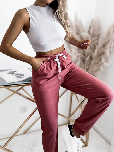 Royalfashion Темно-розовые женские спортивные костюмы PLUS SIZE