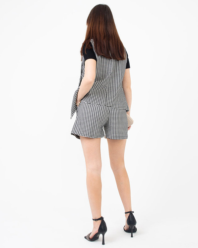 Black ladies 'checkered suit - Clothing