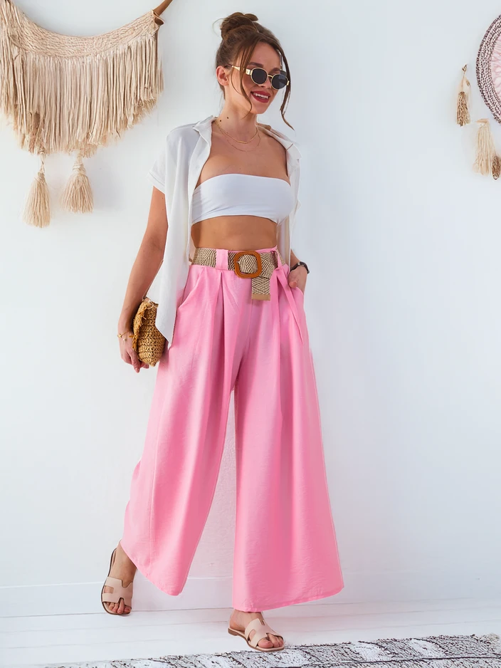 Royalfashion Women's Wide Woven Pants