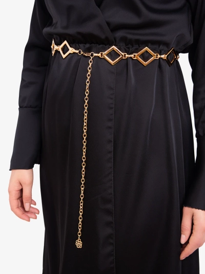 Женский декоративный металлический ремень Royalfashion