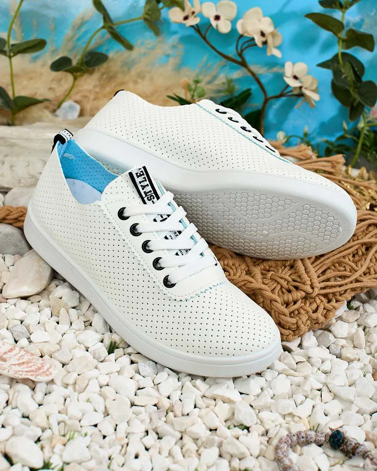 Royalfashion Women's Umurra Openwork Sneakers