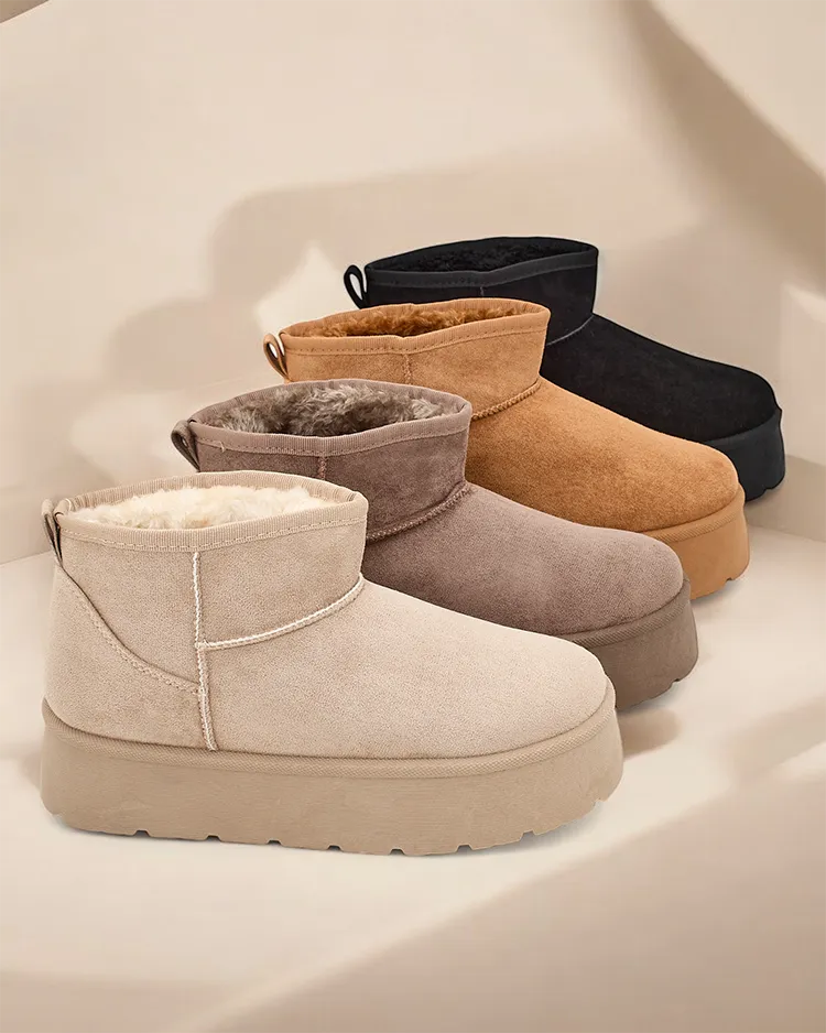 Royalfashion Короткие женские снежные сапоги Hawanni