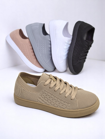 Royalfashion Livia Classico Jasny Brazowy Trivium Женские Кроссовки Ткань